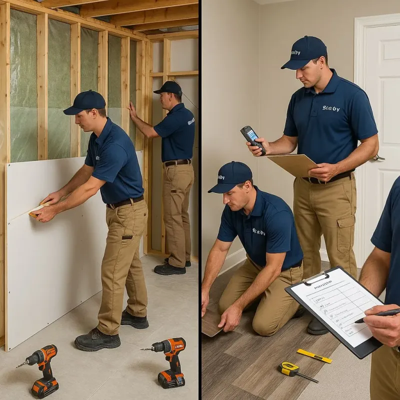 Repairs and Reconstruction process in Prairie City, IA